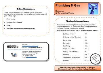 Plumbing & Gas