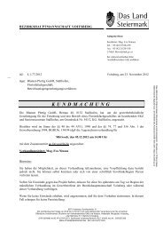 kundmachung - BH Voitsberg - Steiermark