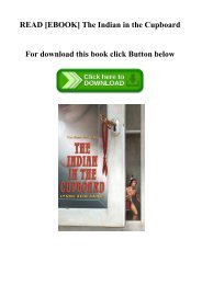 READ [EBOOK] The Indian in the Cupboard (DOWNLOAD E.B.O.O.K.^)