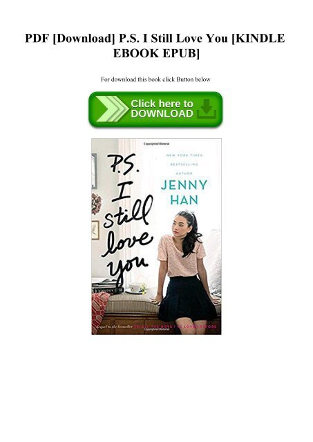 Pdf Download P S I Still Love You Kindle Ebook Epub