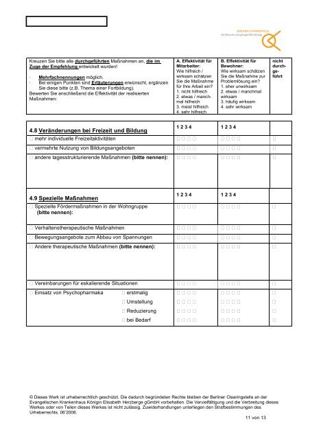 Abschlussbericht des Modellprojekts der Berliner Clearingstelle für ...