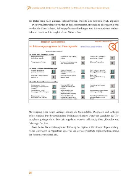 Abschlussbericht des Modellprojekts der Berliner Clearingstelle für ...