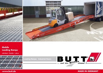 www.butt.de Mobile Loading Ramps www.butt.de ... - Butt GmbH