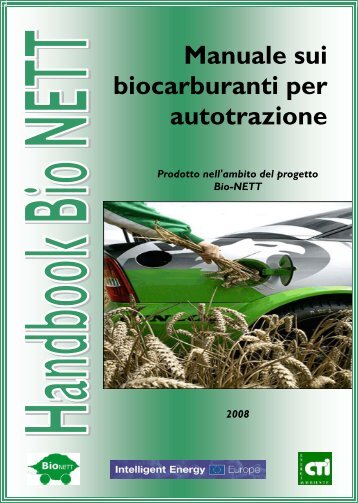 Manuale sui biocarburanti per autotrazione - CTI Comitato ...