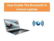 How Enable The Bluetooth In Lenovo Laptops-converted