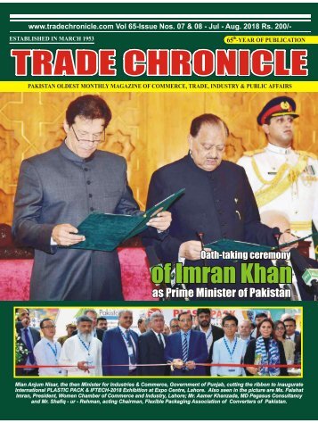 Trade Chronicle July - August 2018