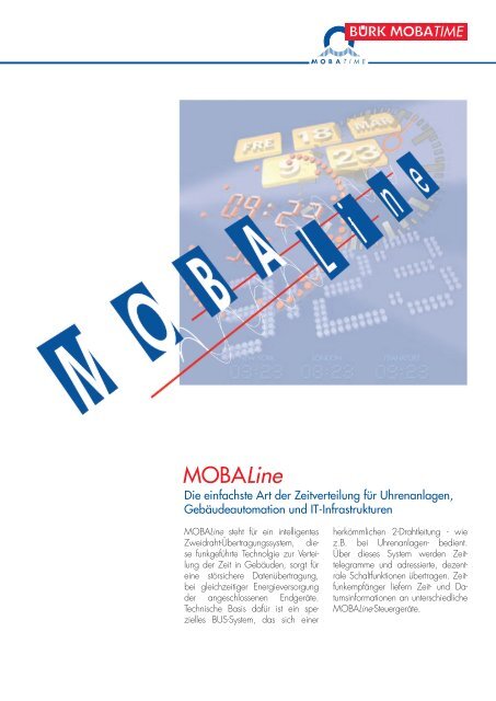 MOBALine - Bürk Mobatime GmbH
