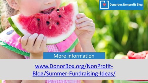 7 SUMMER Fundraising Ideas That Actually Work