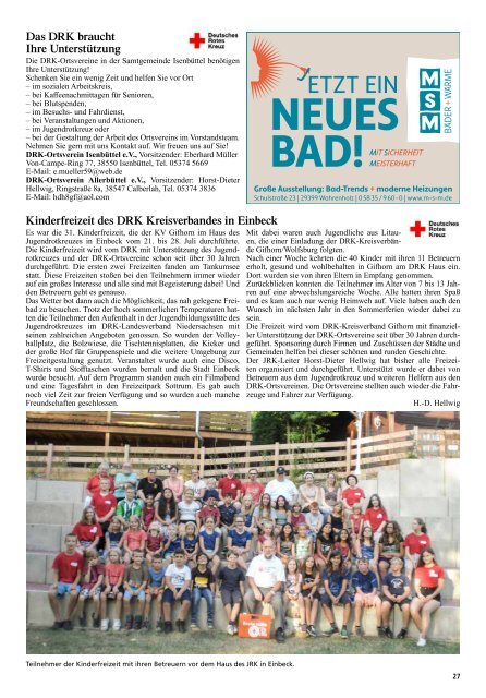 Kurier Isenbüttel September 2018