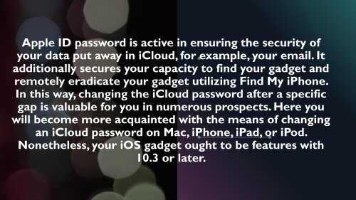 Find out How to Change iCloud Password in Few Simple Steps