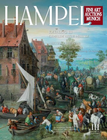 Gemälde Alter Meister – Sept 2018