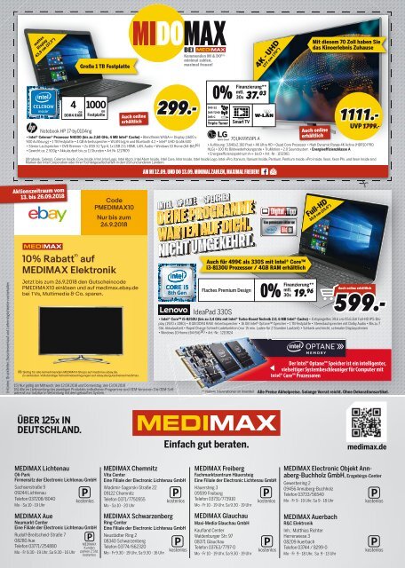 Medimax Lichtenau - 10.09.2018