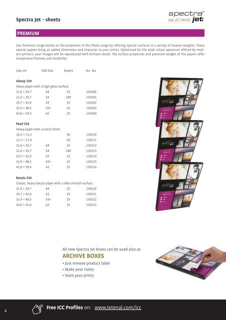 Ink Jet Catalogue