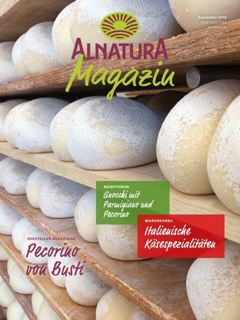 Alnatura Magazin September 2018