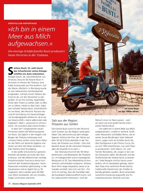 Alnatura Magazin September 2018