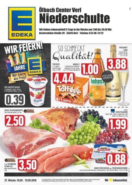 Edeka Niederschulte Verl