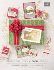 Stampin'Up! Herbst-Winter-Katalog 2018