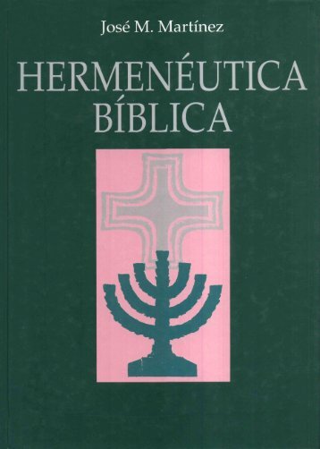 jose-m-martinez-hermeneutica-biblica