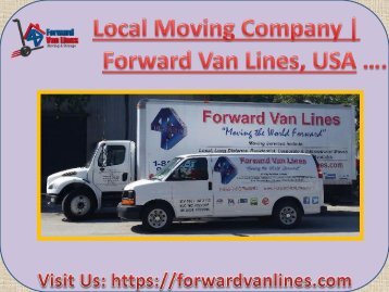 Best Local Moving Company Forward Van Lines, Fort Lauderdale, USA