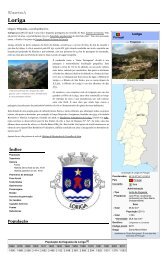 Extratos da obra de António Conde - “História concisa da vila de Loriga – Das origens á extinção do município”, no artigo sobre Loriga que ele criou na Wikipedia