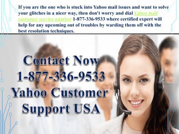 Contact Now 1-877-336-9533 Yahoo Customer Support Number USA-converted