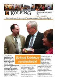 Newsletter Nr. 5 - Kolpingwerk Trier