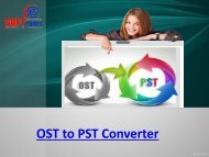 OST to PST Converter Software