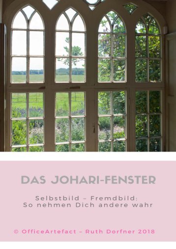 Selbstbild - Fremdbild - Das Johari-Fenster