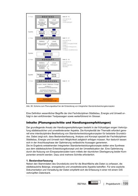 Die städtebauliche Optimierung von ... - optirisk.de