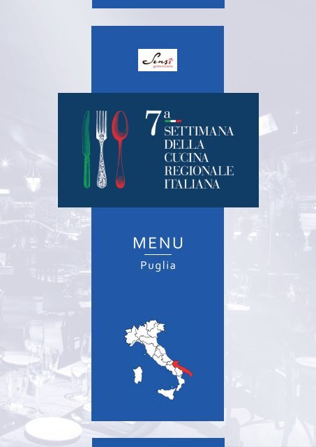 7ª Settimana della Cucina Regionale Italiana - Puglia