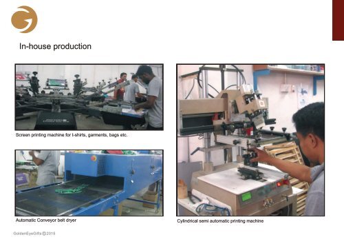 Fabrication profile