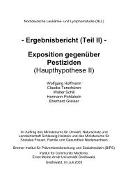 Ergebnisbericht (Teil II) - Ernst-Moritz-Arndt-Universität Greifswald