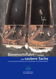 Binnenschiffahrt - rundum eine saubere Sache - Bundesverband der ...