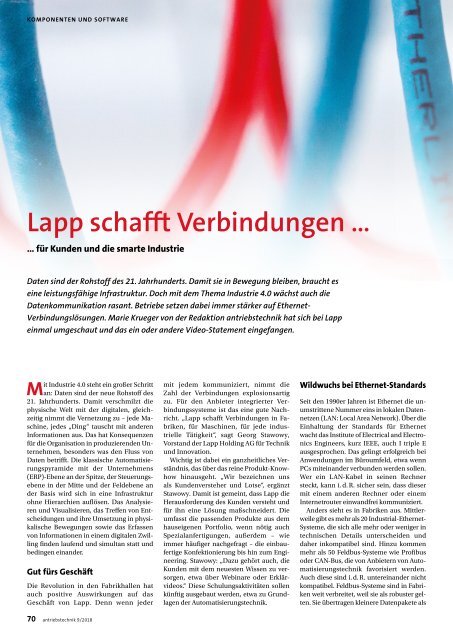 antriebstechnik 9/2018