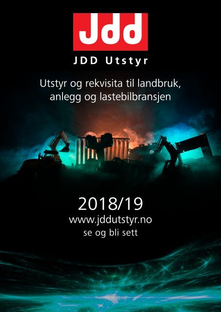 JDD Utstyr Hovedkatalog 2018_19
