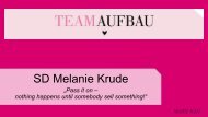 Mein Teamaufbau- Seminar 2018