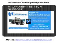 1-888-489-7936 Malwarebytes Helpline Number