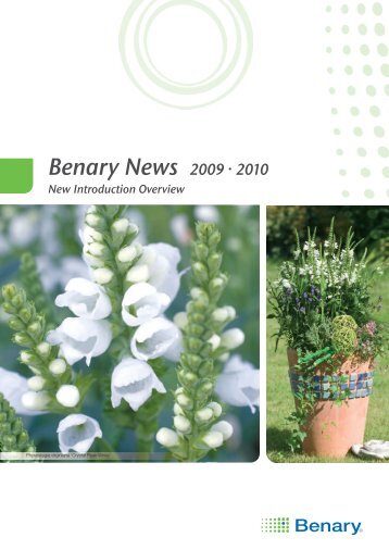 Benary News 2009 · 2010