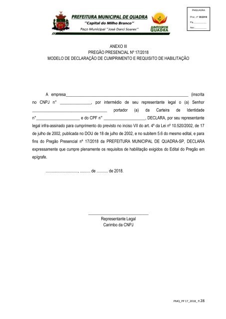 PP 17_2018_Equipamentos_Mobiliário_Saúde_Anexo_Edital e anexos_3ª alteração_