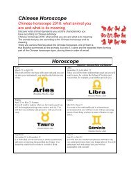 horoscopos  ingles