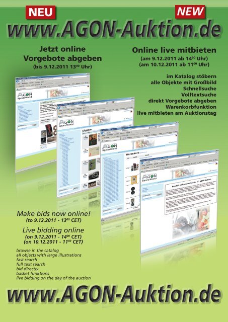 Katalog als PDF - AGON Auktion