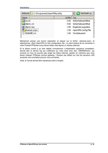 Trad FR pfsense OVPN - OSNet.eu