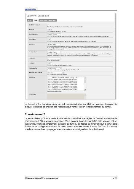 Trad FR pfsense OVPN - OSNet.eu