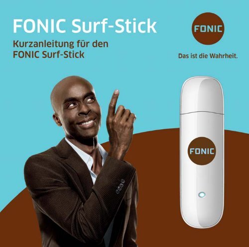 FONIC Surf-Stick Kurzanleitung für Huawei E1750 (PDF
