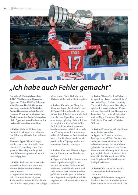 Eishockey 2018/19