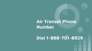 Air Transat phone number _ 1-888-701-8929 _ Toll Free Number 