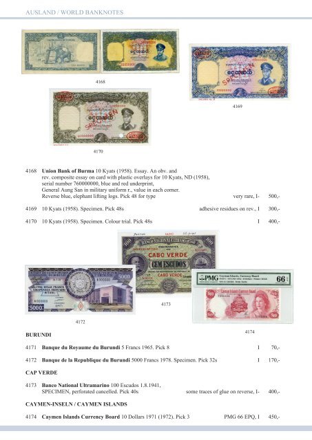 82. Auktion - Banknoten-Spezial - Emporium Hamburg