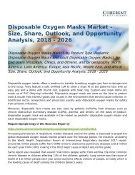 Disposable Oxygen Masks Market