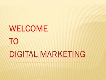 Digital Marketing 