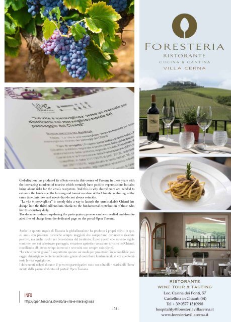 Toscana & Chianti Fall 2018